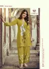 Natasha By Woodee Rayon Discharge Printed Co Ord Set Wholesalers In Surat